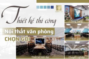 Thi công nội thất văn phòng trọn gói tại 93 Design