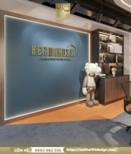 Thiết kế nội thất văn phòng Hermanoss.JSC