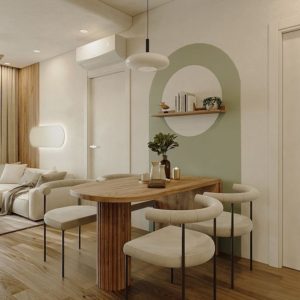 Bộ Bàn Ăn 4 Ghế Nhập Khẩu Cao Cấp D38-B