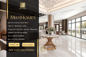 Thiết Kế Thi Công Nội Thất Toà Nhà Văn Phòng Mayhomes