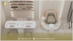 Thi Công Nội Thất Tiệm Spa - Nail