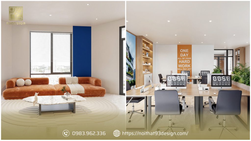 Thiết kế nội thất văn phòng tại Gia Lâm trọn gói